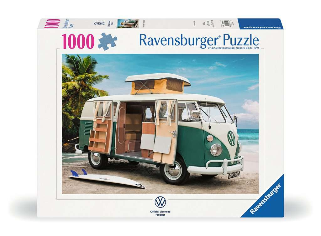 RAVENSBURGER Puzzel - Volkswagen T1 campervan 1000