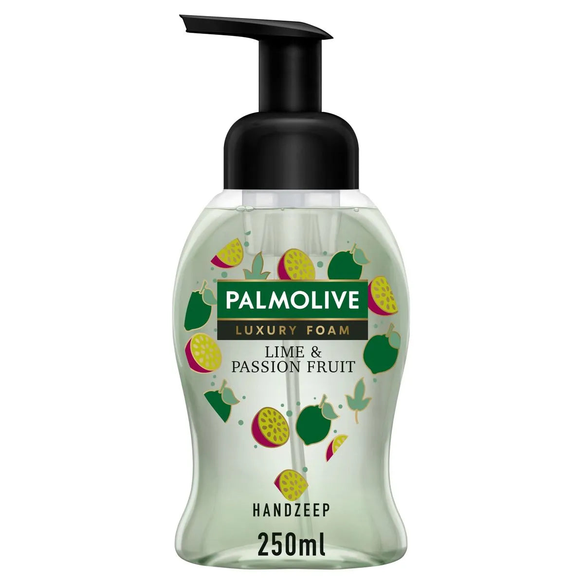 PALMOLIVE Handzeep schuim 250ml - limoen & passievrucht           (pomp)