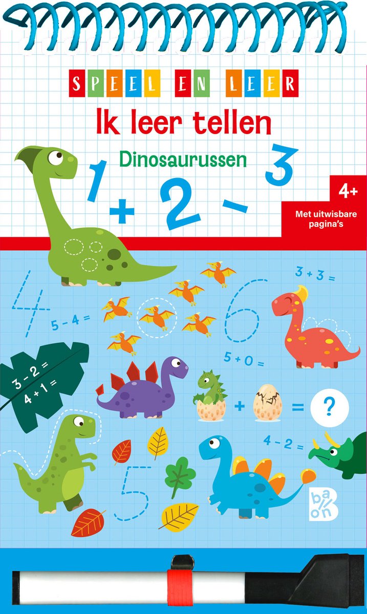 Ik leer tellen - Dinosaurussen