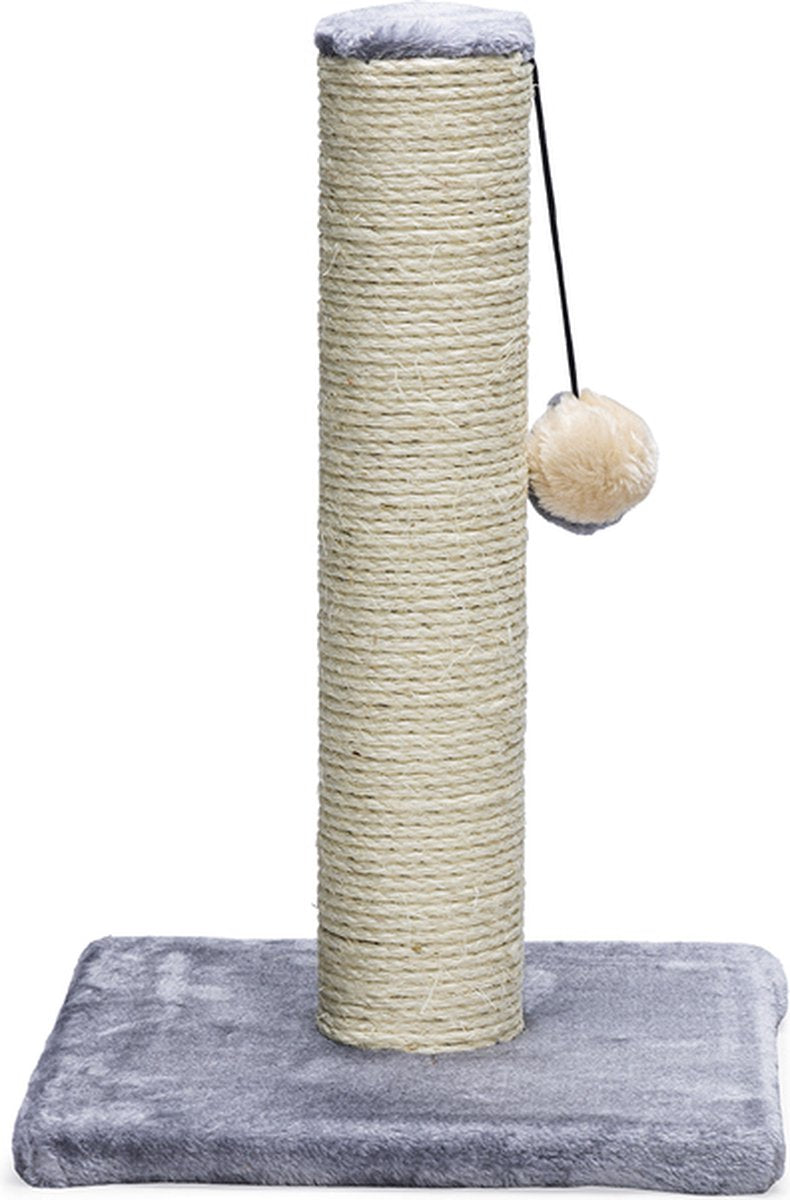 BEEZTEES Krabpaal Gina mini grijs 30x30x 45cm