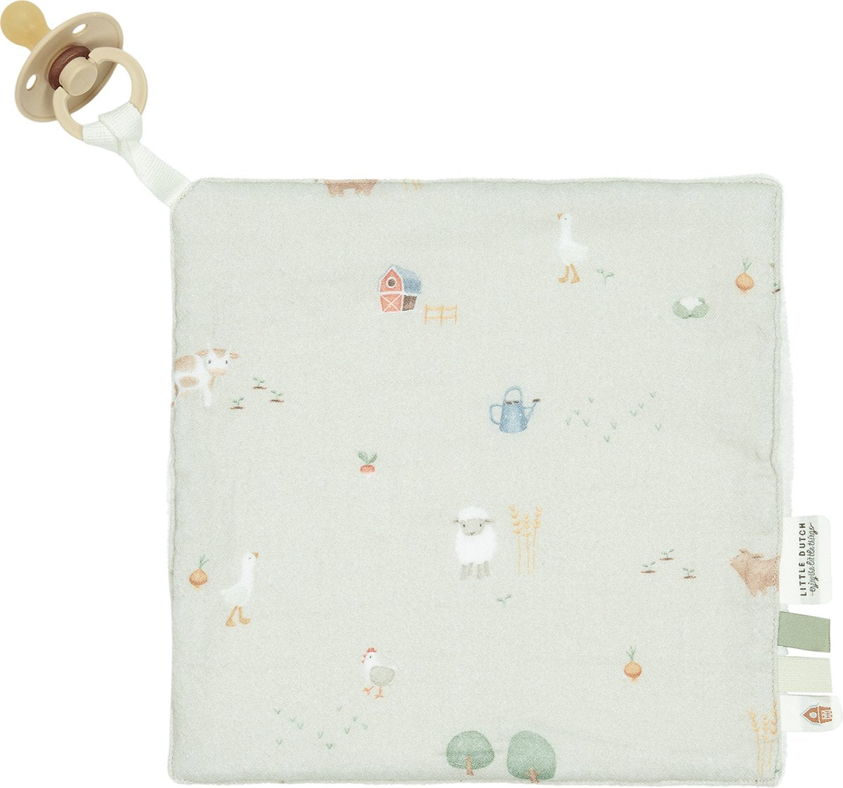 LITTLE DUTCH knuffeldoek hydrofiel - little farm