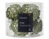 Kerstballen dennenappel glas glans/mat mix 5x7cm - rozemarijn 6st. 6st.- rosemary green