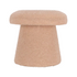 Poef paddestoel - teddy beige dia 38cm H43cm