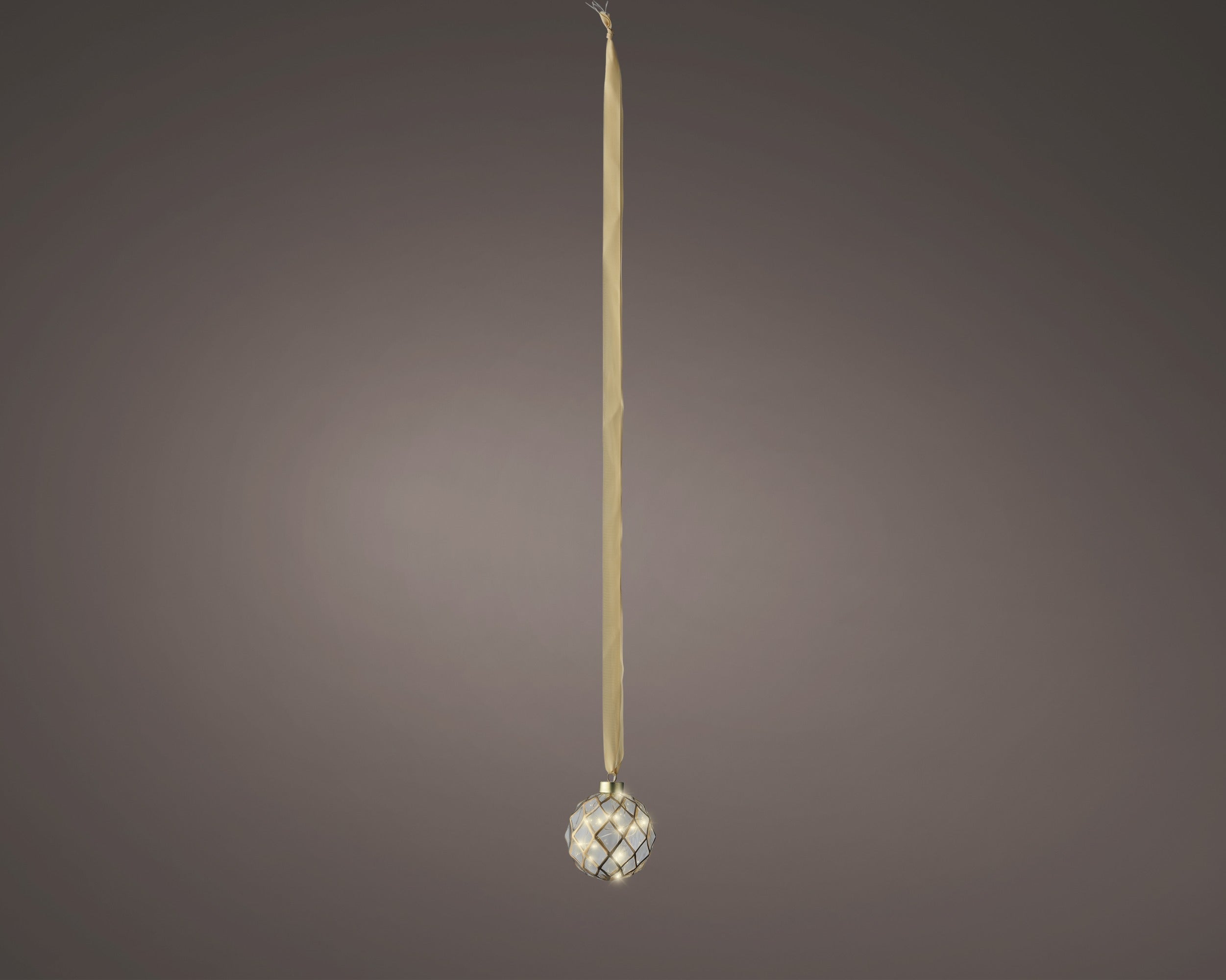 Lumineo micro LED bal binnen 10cm - warm wit