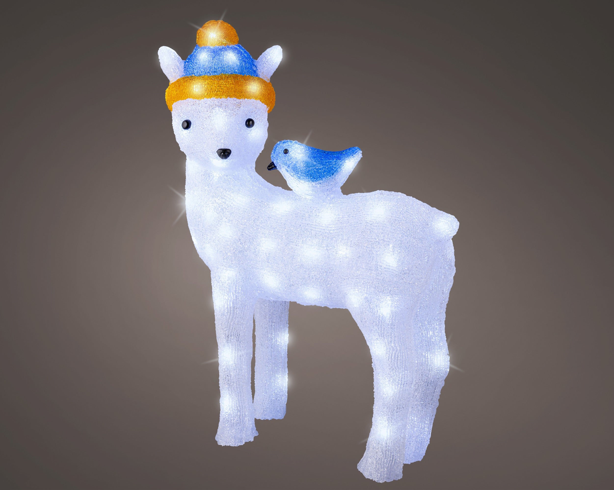 Lumineo LED hert acryl buiten 47.5x19x57cm - koel wit