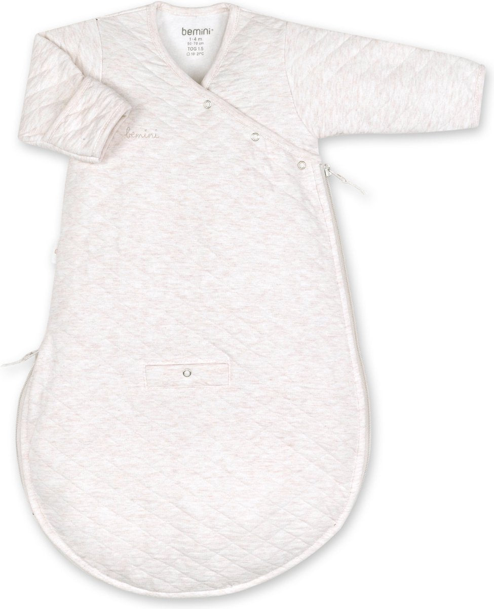 BEMINI Magic bag slaapzak - 1/4m - pady quilted jersey