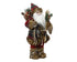 Kerstman polyester 17x11x30cm - kerstrood