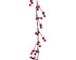 Kerstslinger foam berries 130cm - kerstrood