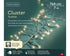 Lumineo LED cluster twinkel 700cm 768L - transparant/warm wit  - kerstverlichting