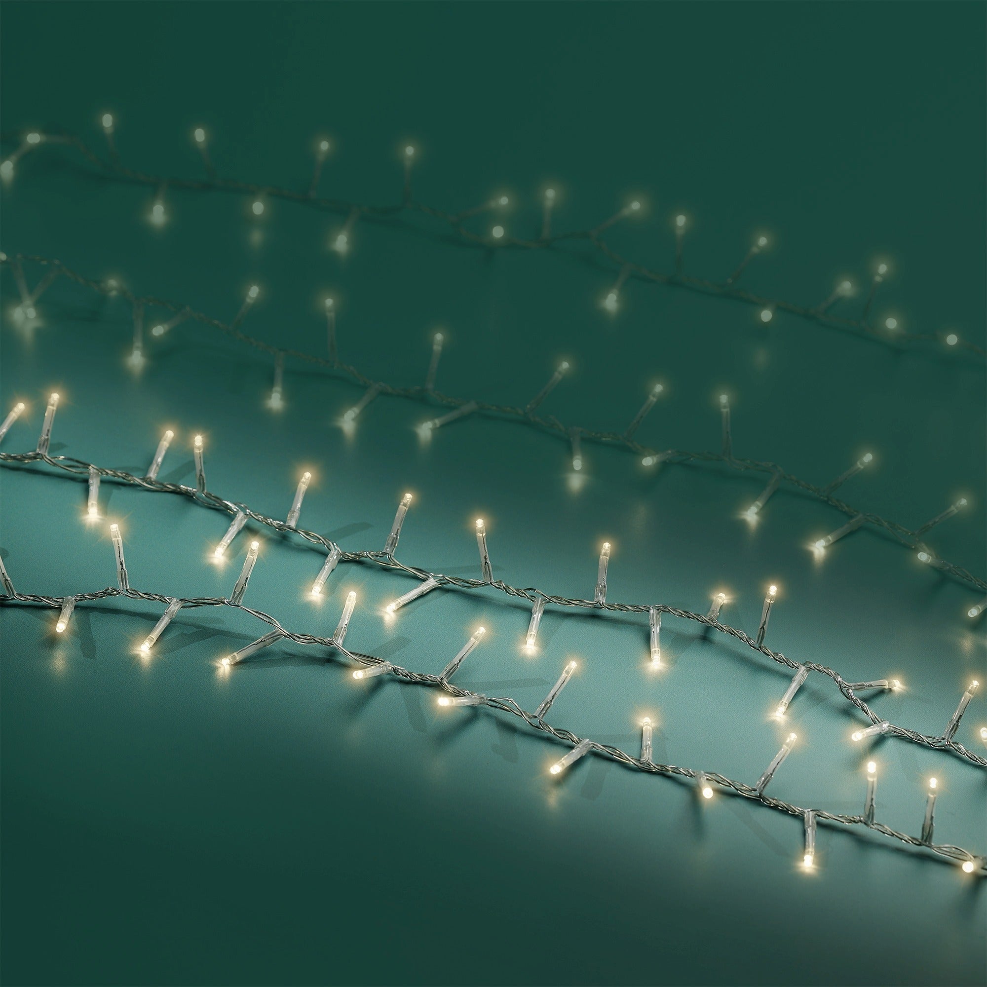 Lumineo LED compact 1600cm 750L - transparant/warm wit - kerstverlichting