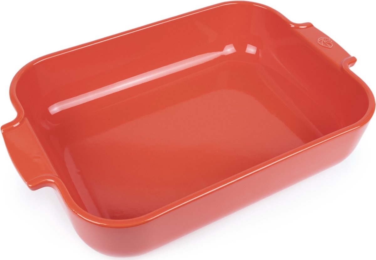 Peugeot ovenschaal rechthoek 36cm - rood