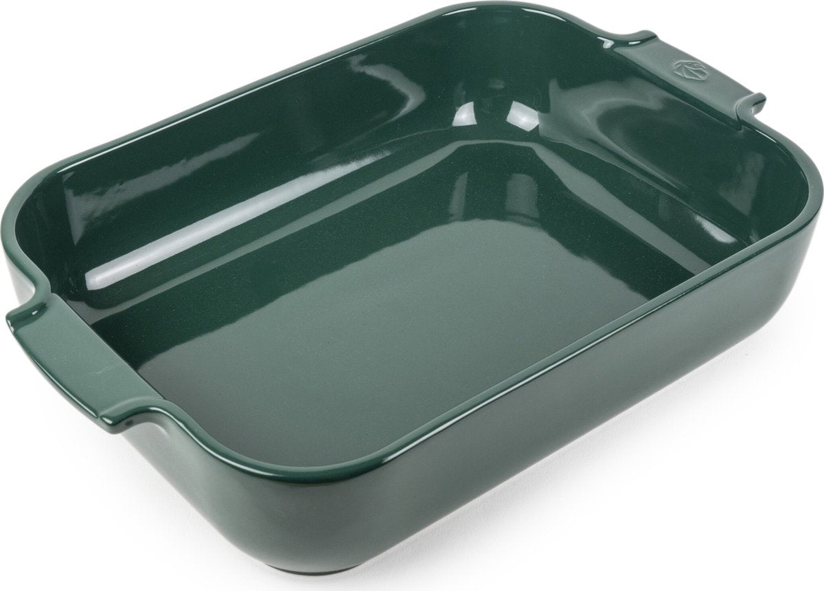 Peugeot ovenschaal rechthoek 36cm - bos groen