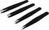 Pincet set 4-delig