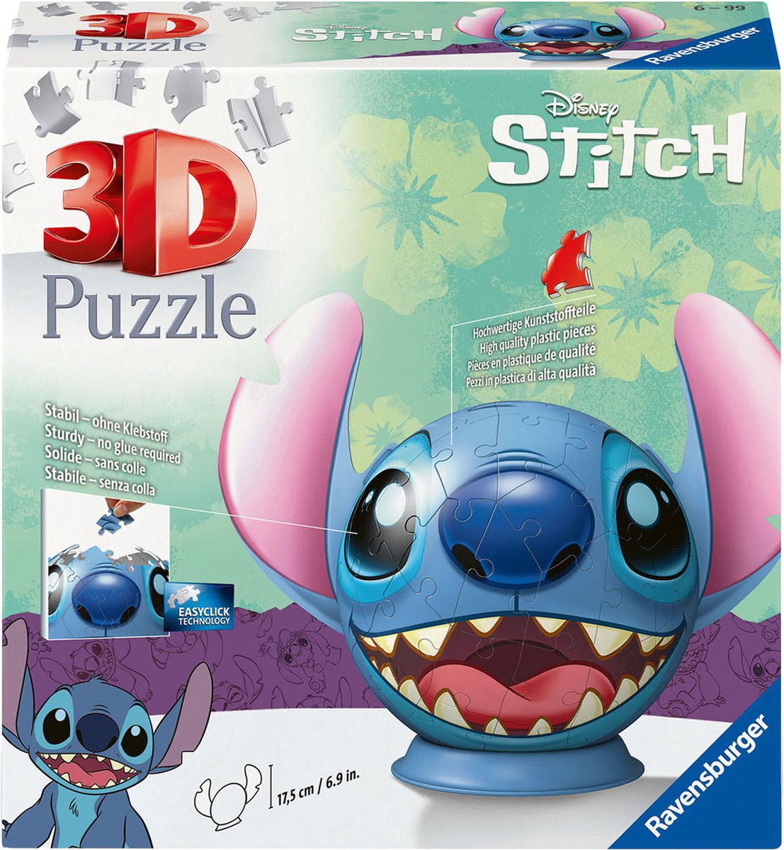 RAVENSBURGER - 3d puzzel stitch met oren