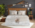 GOODMORNING Dekbedovertrek - 200x220cm - 10077 flanel zand