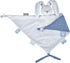 NATTOU Lapidou doudou maxi - blauw pastel m/gedrukt motief