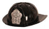 Brandweerhelm - zwart