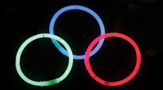 Glow armband 5mm - ass.