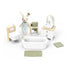 SPEEDY MONKEY poppenhuis badkamer + 1 karakter - h9cm