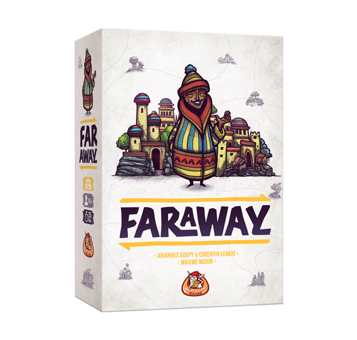WGG spel - Faraway kaartspel - geel
