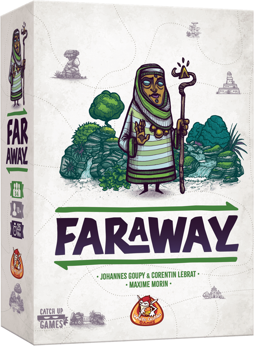WGG spel - Faraway kaartspel - groen