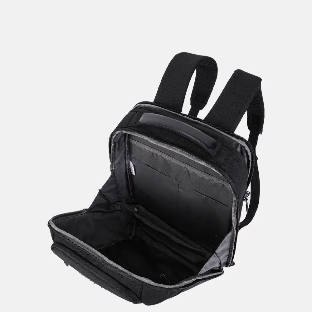 HEDGREN Handle M RFID rugzak 2cmpt 15.6 zwart