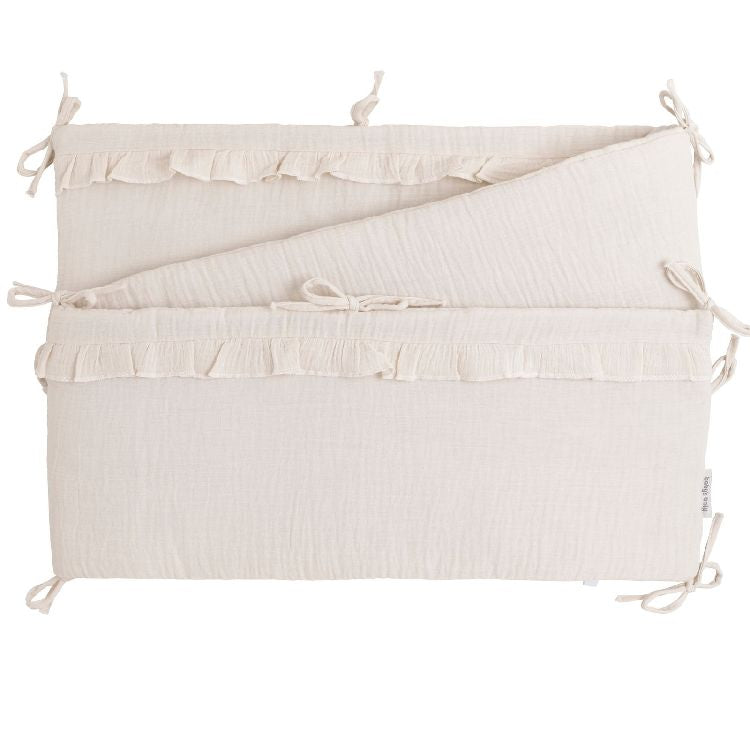 BABY'S ONLY Calm bed/boxbumper - warm linen
