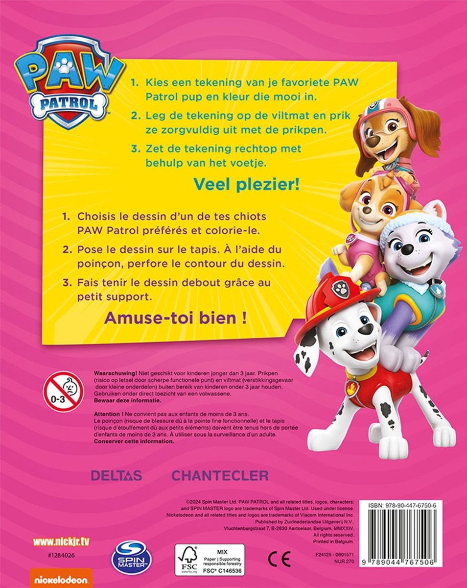Paw Patrol - Prikblok
