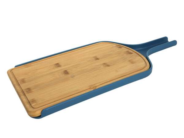 Snijplank met opvangbak - 42x21x2cm - bamboe