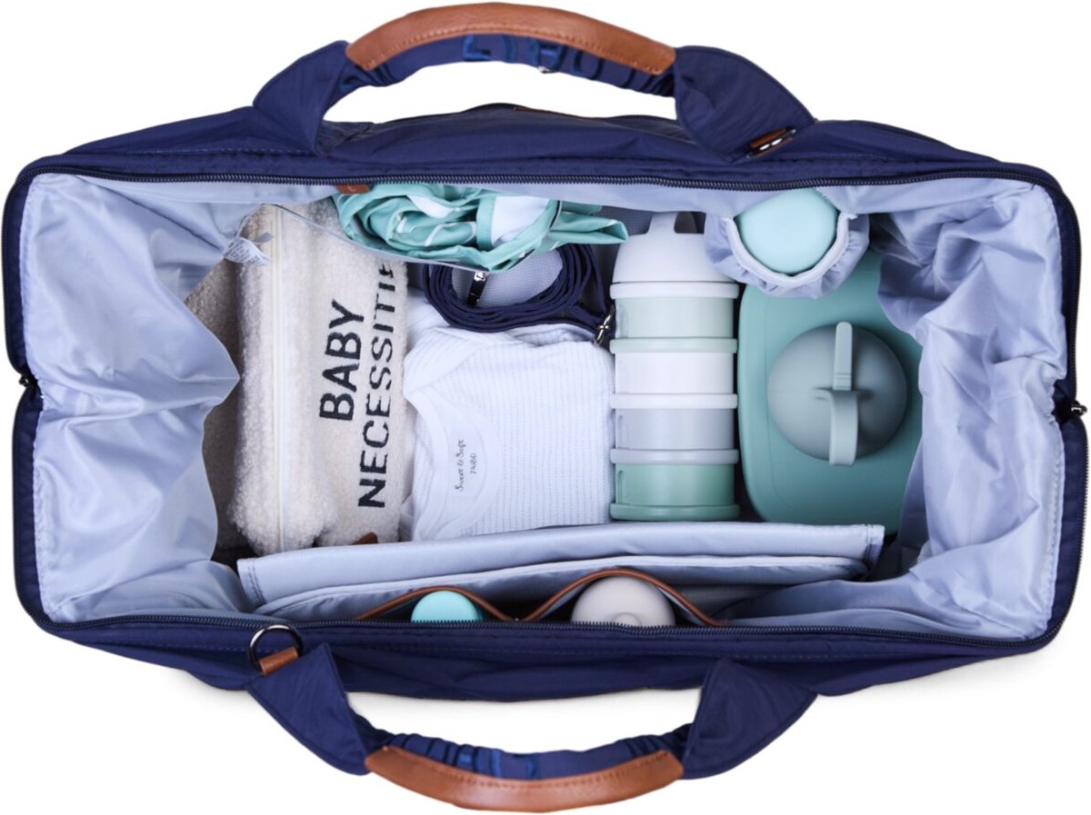 CHILDHOME Mommy bag signature urban navy