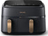 PHILIPS Airfryer serie 3000 - 2manden - zwart digitaal hetelucht friteuse