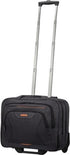 American Tourister AT WORK rolling tote 15.6" black/orange