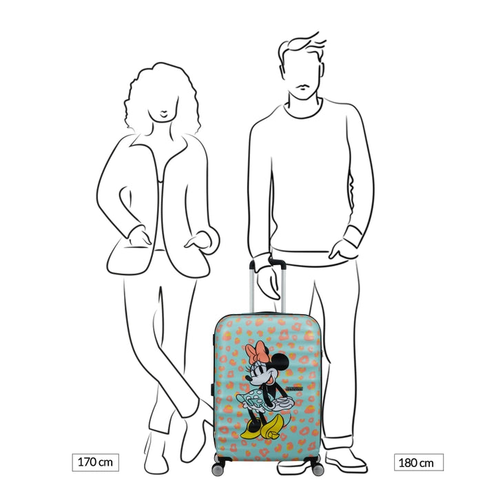 SAMSONITE - WAVEBREAKER Disney spinner 67x24cm Miney Pastel Dots