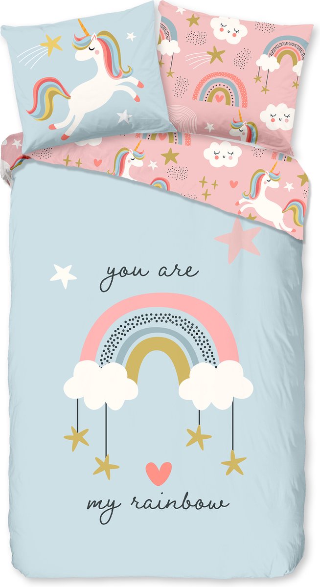 GOODMORNING Dekbedovertrek kids- 140x22 cm - 33036 multi