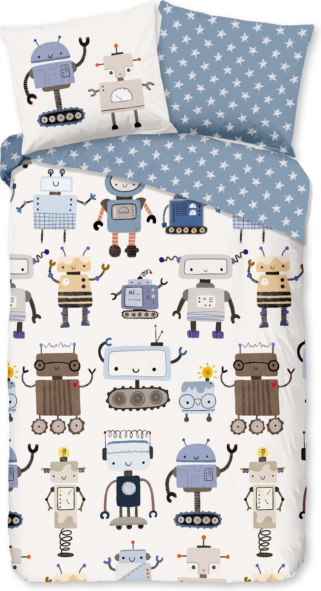 GOODMORNING Dekbedovertrek kids- 140x22 cm - 33012 multi