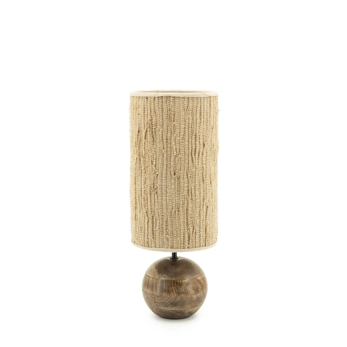 BY BOO Gadja tafellamp - S 21x54.5cm - hout/ jute