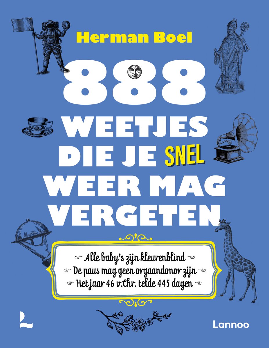 888 weetjes die je snel weer mag vergeten - Herman Boel