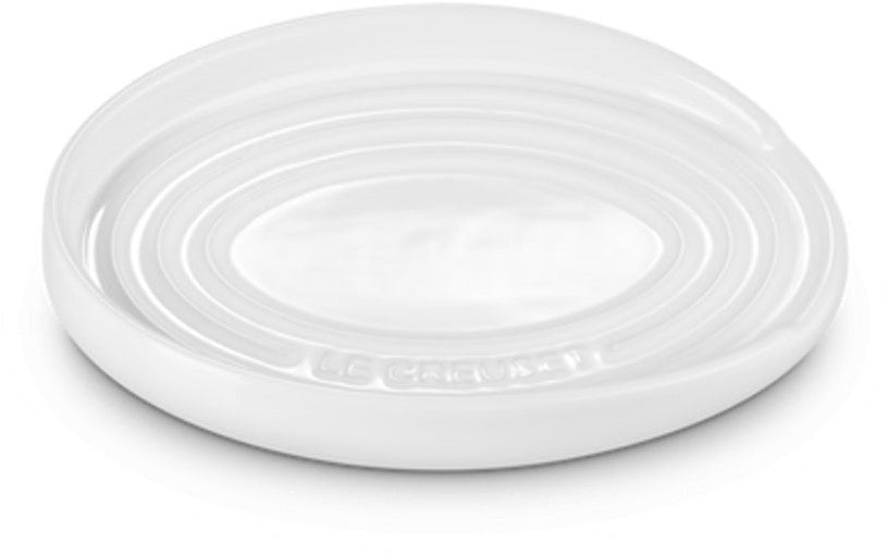 LE CREUSET lepelhouder ovaal - wit