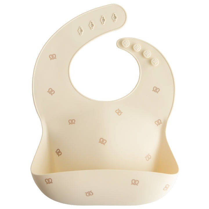MAMELOU Bib silicone slab - pretzel