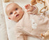 NOUKIES Pyjama fluweel - Bali beige - 00m