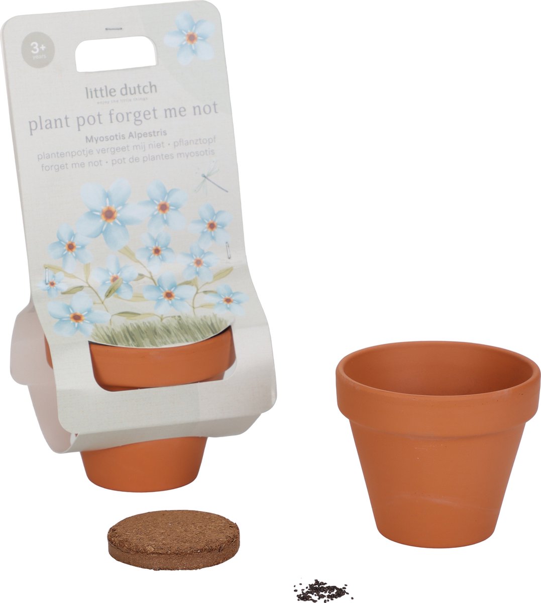 LITTLE DUTCH Plantenpotje vergeet mij niet