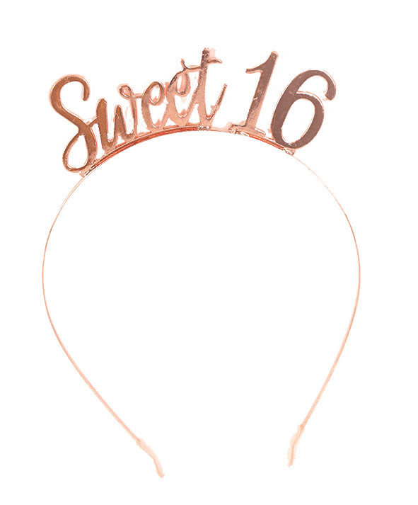 Verkleed diadeem - Sweet 16