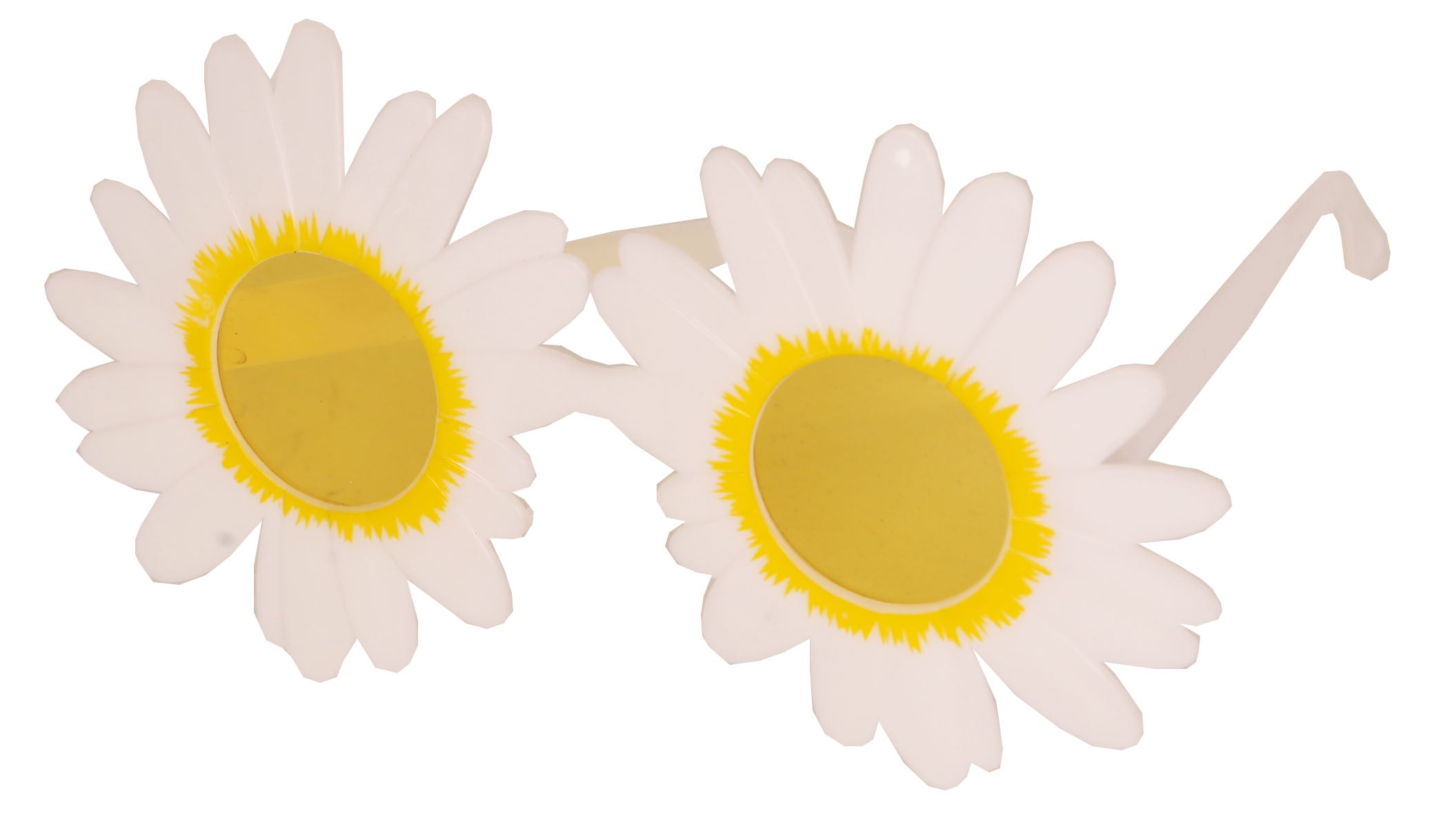 Bril hippie bloem - madelief