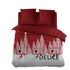 DREAMS Delice dekbedovertrek flanel - 200x220cm - multi streep