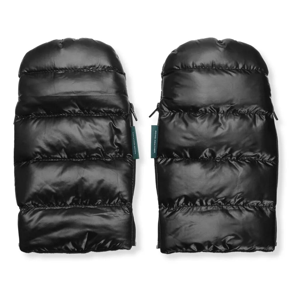 KONG WALTHER Osterbro stroller gloves - teddy puffer black