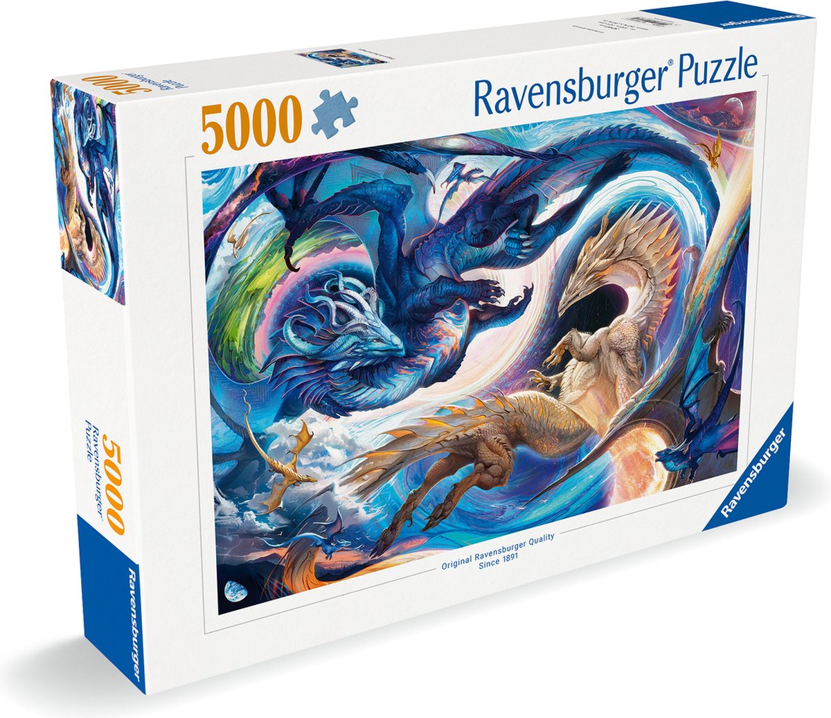 RAVENSBURGER Puzzel 5000st.- Drakenfeest