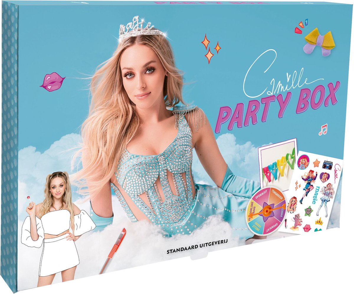 CAMILLE Party box - Alles wat je nodig hebt voor een spetterend Camille feest!