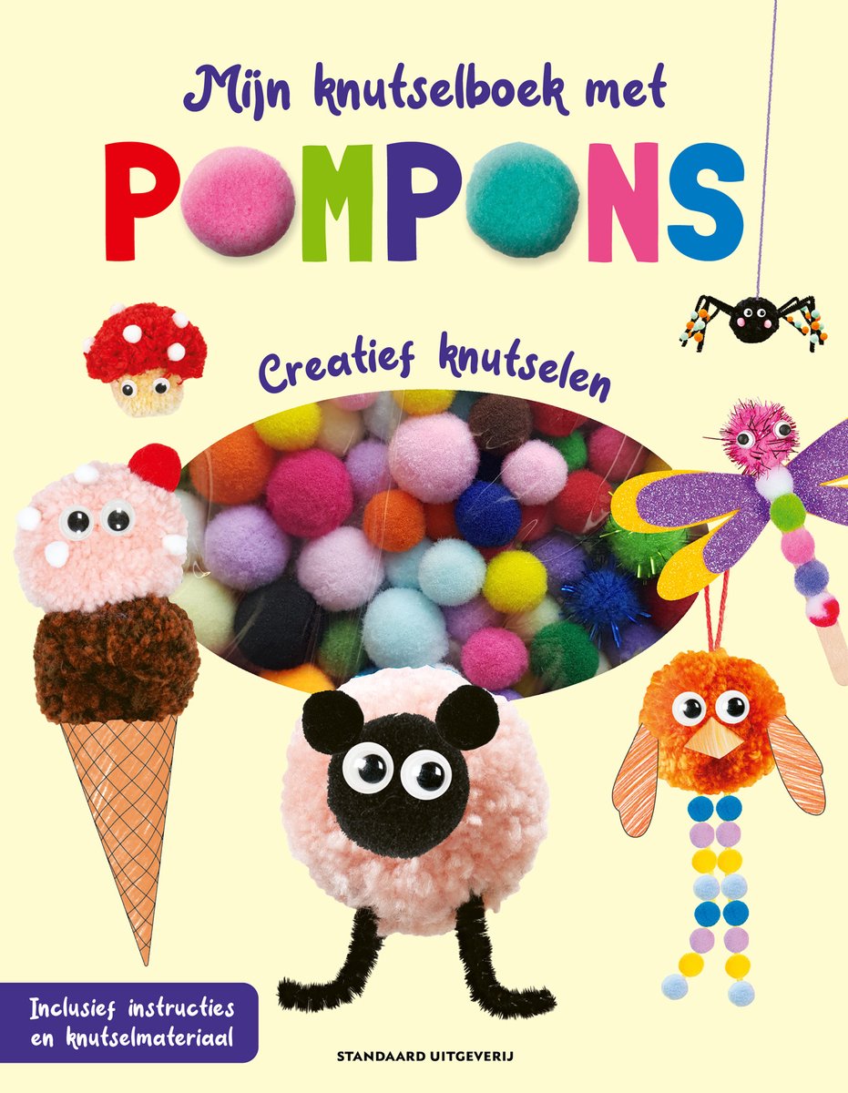 Mijn knutselboek met pompons - Su Kids & digits