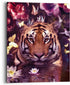 Deco panel - 40x50 - flora tiger
