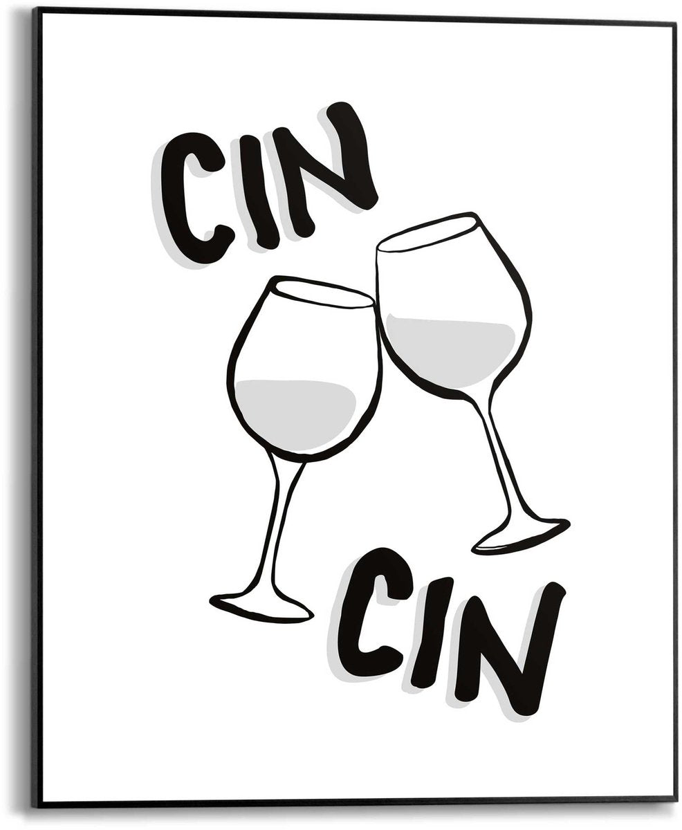 Slim frame black - 40x50cm - cin cin